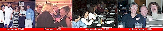 Reunion & Class dinner photo strip