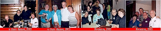 Reunion & Class dinner photo strip