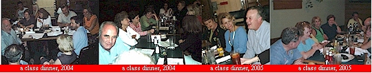Reunion & Class dinner photo strip