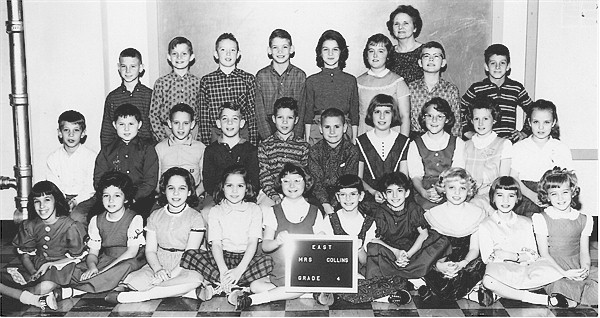 Mrs. Collin's 1963-64 4th grade class. Members of the Class of 1970.