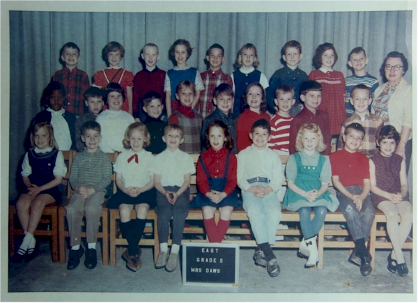 Mrs. Daws 2nd grade class 1967-68.