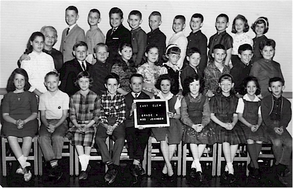 Mrs. Johnson's 1963-64 forth grade class