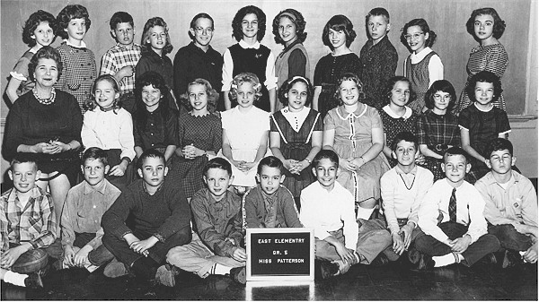 Miss Patterson's 5th grade class, 1962-63, members of the Class of 1970