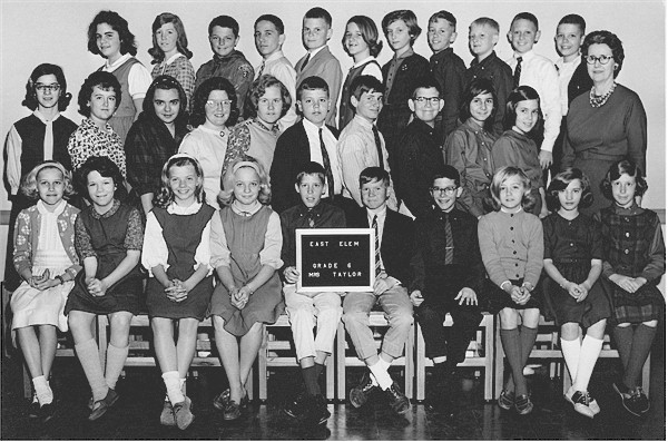 Mrs. Taylor's 1963-64 5th grade class. Members of the Class of 1970.