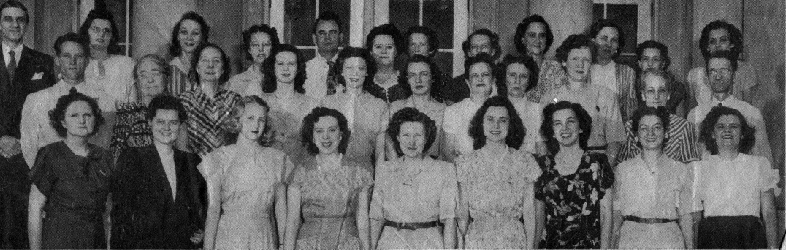 East High Faculty, Spring 1949, Photograph