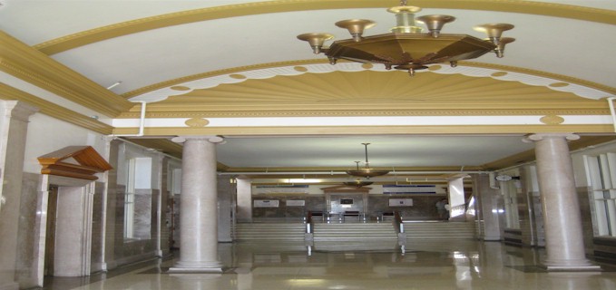 East High School - foyer