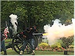 Memorial Day at Memorial Park - cannon image